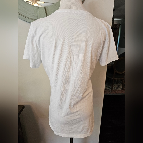 Life Is Good Women’s Size Medium White Crusher Lite Keep It Simple Shirt Summer - Picture 3 of 8